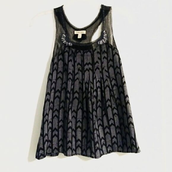 Urban Outfitters Silence & Noise Mesh Beaded Tank - Picture 1 of 6